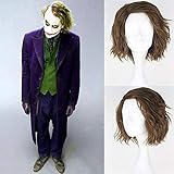 Royalvirgin Cosplay-Perücke Der Joker, Kunsthaar, kurz, flauschig,...