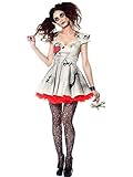 Monissy Damen Geist Braut Kostüm Halloween Horror Brautkleid Sexy...
