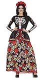 FIESTAS GUIRCA Schickes Kleid Tag der Toten - Langes Kleid mit...