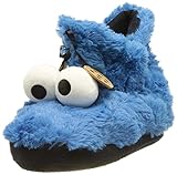 Krümelmonster Unisex Booties Hausschuh, Blau, Schwarz, 39/40 EU