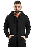 Urban Classics Herren Kapuzenjacke Basic Zip Hoodie - einfarbiges...