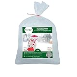 AMF Life Kunstschnee, dekorative Schneeflocken, Schnee-Watte,...