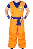 CoolChange 3-teiliges Kostüm von Son Goku beim Herr der Schildkröten...