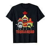 Tequila Salz Limette Squad Mariachi Freunde Fiesta Kostüm T-Shirt