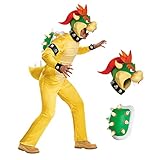 Nintendo Offizielles Bowser Kostüm Erwachsene Super Mario Kostüm...