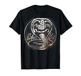 Cobra Kai Rusted Steel Snake Logo Graphic T-Shirt