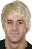 Smiffys, Herren Kerl Perücke, One Size, Blond, 42176