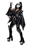 Plus Size Authentic Gene Simmons KISS Fancy Dress Costume 2X