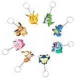 VAVICRAP 8 Stück Cartoon Schlüsselanhänger Tragbar Cartoon Figuren...