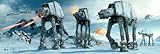 Star Wars Poster AT-AT Fight Langbahnposter (158x 53 cm) + Ü-Poster