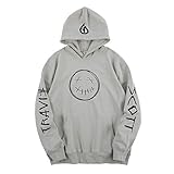 NAGRI Herren Rapper Kapuzenpullover Pullover Hoodie Hoody Hooded...