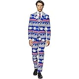 OppoSuits Weihnachtsanzüge für Herren – Besteht aus Sakko, Hose...