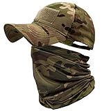 ehsbuy Camo Hüte für Männer mit Kühlung Halsgamasche...
