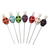 BLESSUME 7 Kerze Voodoo Puppe Ritual Nadeln Schädel Oben (Multicolor)