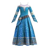 Lito Angels Prinzessin Merida Kleid Kostüm Verkleidung für Kinder...