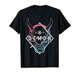 Japanische Oni Maske Dämon Oger - Aesthetic Japan Samurai T-Shirt