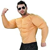 SEA HARE Erwachsenes Bodybuilder Muskel-Kostüm der Männer