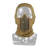 OneTigris Balaclava Mesh Gesichtsschutz Taktische Sturmhaube Ninja...