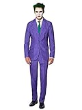 Suitmeister Herren Men Suit Business-Anzug Hosen-Set,The Joker,XL