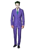 Suitmeister Herren Men Suit Business-Anzug Hosen-Set,The Joker,XL