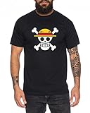 Piratenbande Luffy Monkey D. Herren T-Shirt Ruffy Zoro One Nami Lysop...