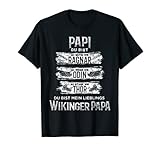 Wikinger Papa Vater Ragnar Thor Odin T-Shirt