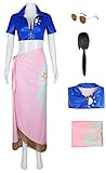 Liuyumin Damen Nico Robin Cosplay Kostüm Anzug Anime ONE Piece...