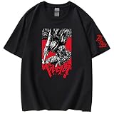MR.YATCLS Berserk T-Shirt - Japanisches Manga Berserk Guts Bedrucktes...