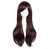 MapofBeauty 28'/70cm Lange Pony Haare Animation Kostüm Perücke Seite...