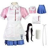QDX Mikan Tsumiki Cosplay Kostüm Super Danganronpa 2 Mikan Cosplay...