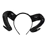 STOBOK Schaf Horn Stirnband Teufel Dämon Hörner Stirnband für...