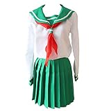 Levuyou Higurashi Kagome Cosplay Kostüm Kleid Uniform Outfits für...