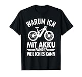 eBike Fahrrad Elektro Akku Fahrradfahrer E-Bike Mountainbike T-Shirt