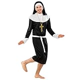 dressforfun Herrenkostüm Nonne Kloster Schwester | Weit geschnittene...