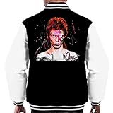VINTRO David Bowie Aladdin Sane Männer Varsity Jacke...
