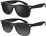 La Optica B.L.M. Herren Sonnenbrille UV400 Damen Unisex Retro Vintage...