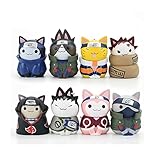 FSDADSA 8 Stück Anime Naruto Figuren Kawaii Q Version Modell Naruto...