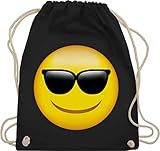 Shirtracer Manga & Comic Zubehör - Emoticon Sonnenbrille - Unisize -...
