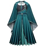 Lito Angels Prinzessin Königin Anna Krönung Kostüm Kleid mit Umhang...