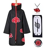 Akatsuki Mantel für Kinder Erwachsener Unisex Cosplay Kostüm,...