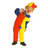 Willheoy Kleinkind Clown Kostüm Halloween Jumpsuit mit Kapuze...