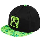 Minecraft Baseball Cap Snapback Cap Kinder Jungen Basecap Kappe...