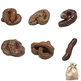 RXEBFXR 6 Stücke Falsch Poop Realistische Gefälschte KackhaufenTurd...