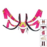Generic Damen Daki Cosplay Kleid Kostüm Cosplay Kimono Halloween...