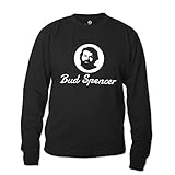 Bud Spencer Herren Official Logo Sweatshirt (schwarz) (XXL)