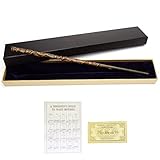 OTAY Luxus Zauberstab mit Stahlkern, Harz Zauberstab Hermine Granger...