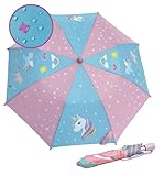 HECKBO Regenschirm Kinder Einhorn Magic für Jungen und Mädchen –...
