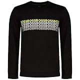 BOSS Herren Salbo 1 10236288 01 Sweatshirt, Black1, XL