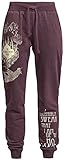 Harry Potter Karte des Rumtreibers Frauen Trainingshose bordeaux...