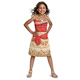 Disney Offizielles Classic Prinzessin Vaiana Kostüm Mädchen, Maui...
